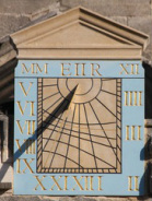 The new sundial