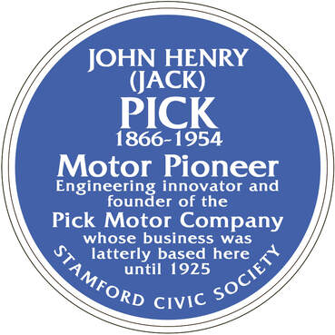 Jack Pick plaque